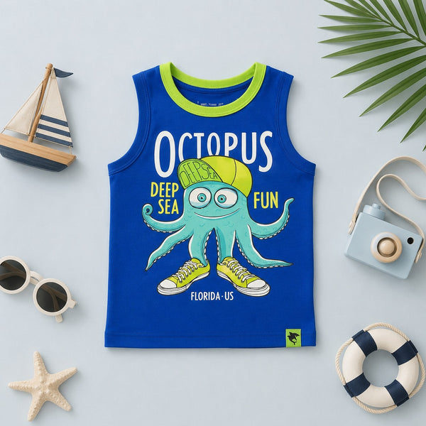 Deep Sea Fun Octopus Tank Top