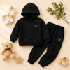 FS Three Stripes Tracksuit Black