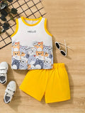 Hello Cats Tank Graphic Set