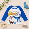 Dino Mom Raglan Graphic Tee FS