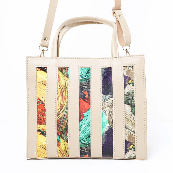 Rainbow | Tote | Beige - Bagonia