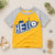 HELLO Graphic Tee ( yellow )