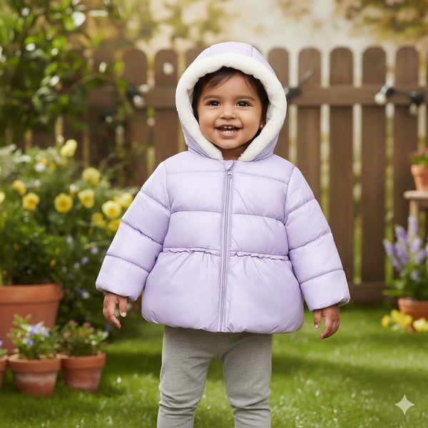 Funsies Warm Hug Puffer (Purple)