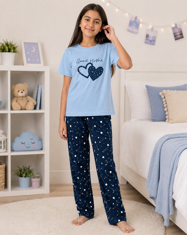Good Night Stars Printed Nightwear