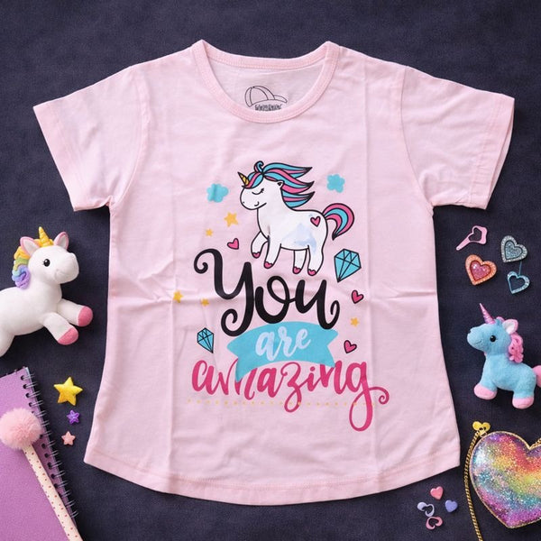You Are Amazing Tee Pink