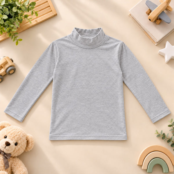 FS Basic Mock Neck Grey