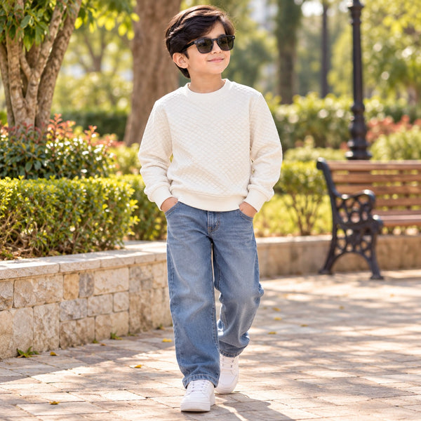 Ivory Diamond Sweatshirt