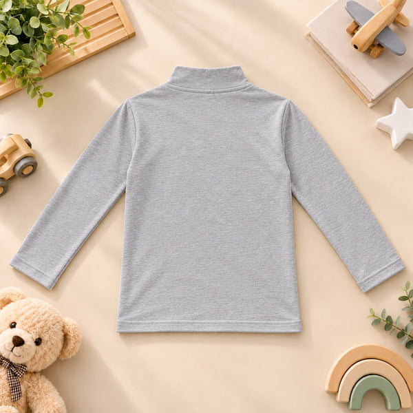 FS Basic Mock Neck Grey