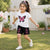 Striped Butterfly Graphic Set