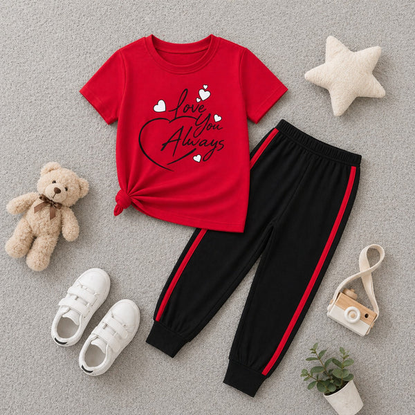 Love You Always Letter Tracksuit