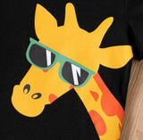 Cool Giraffe Graphic Set
