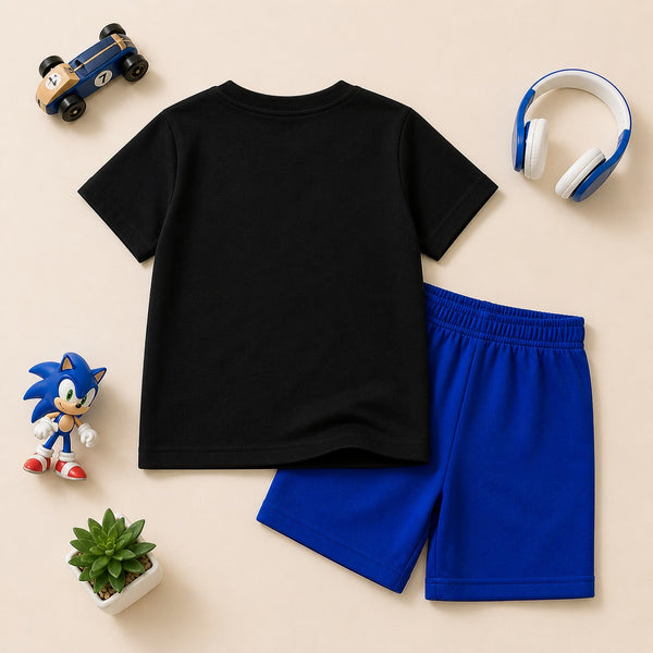 Blue Hero Graphic Set