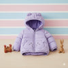 Panda Puffer Jacket (Purple)