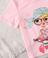 Bandana Scooter Girl Graphic Tee