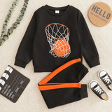 Basket Ball Tracksuit Black