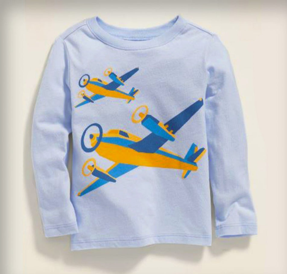 Blue Planes FS Graphic Tee