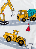 Construction Machines On Work Graphic Tee