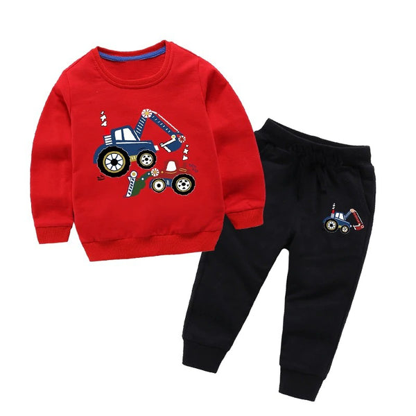 Construction Machines ( Track Suit! ) - Funsies Garments