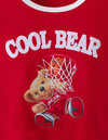 Cool Bear Raglan Graphic Tee