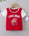 Cool Bear Raglan Graphic Tee