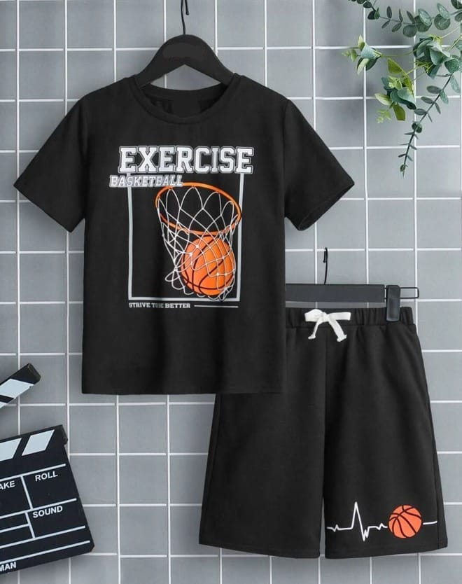 Exercise Basketball Graphic Set