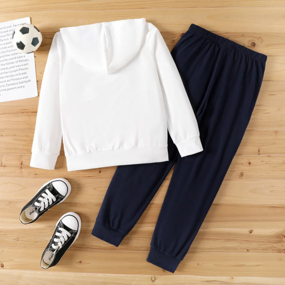 Football Tracksuit White – Funsies Garments