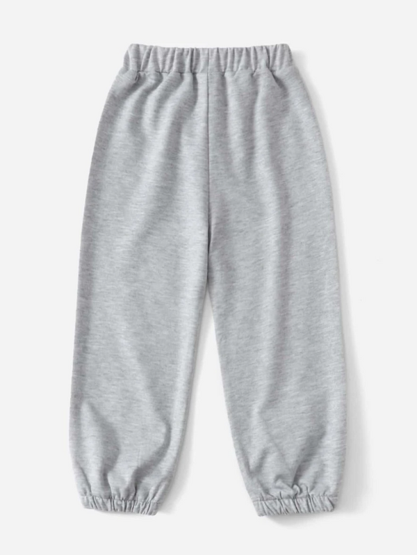 Butterflies Printed Trouser Grey - S