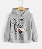 Grey Tiger Hood