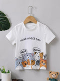Have A Nice Day Cats Graphic Tee