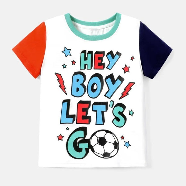 Hey Boy Lets Go Raglan Tee