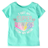 I Get My Super Powers Graphic Tee
