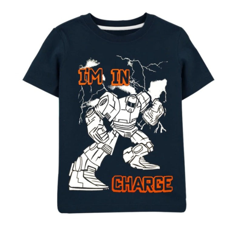 Im In Charge Robot Graphic Tee