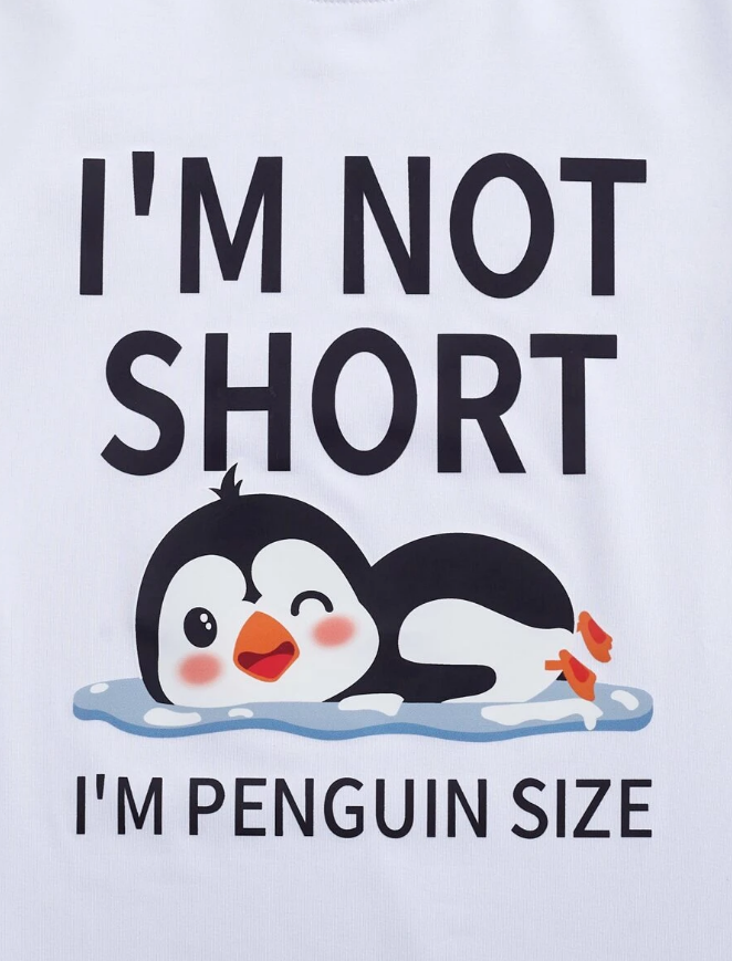 Im Penguin Size Graphic Tee