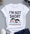 Im Penguin Size Graphic Tee