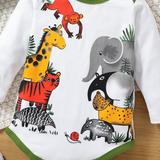 Jungle Animals Romper