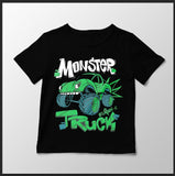 Lets Rock Monster Truck Graphic Tee