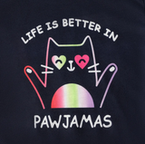 Life Is Better Cat Nightwear