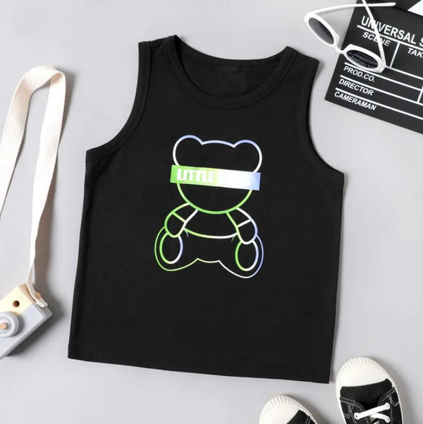 Little Boss Tank Top Black