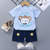 Little Gentleman Monkey Graphic Set INF