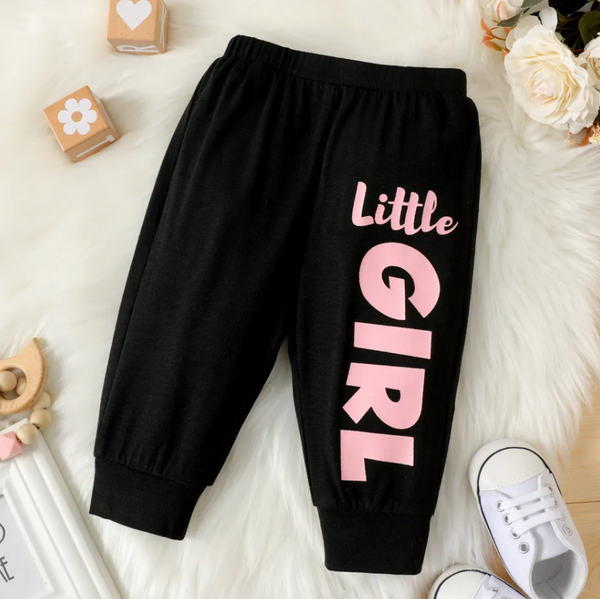 Little Girl Trouser ( Black ) - S
