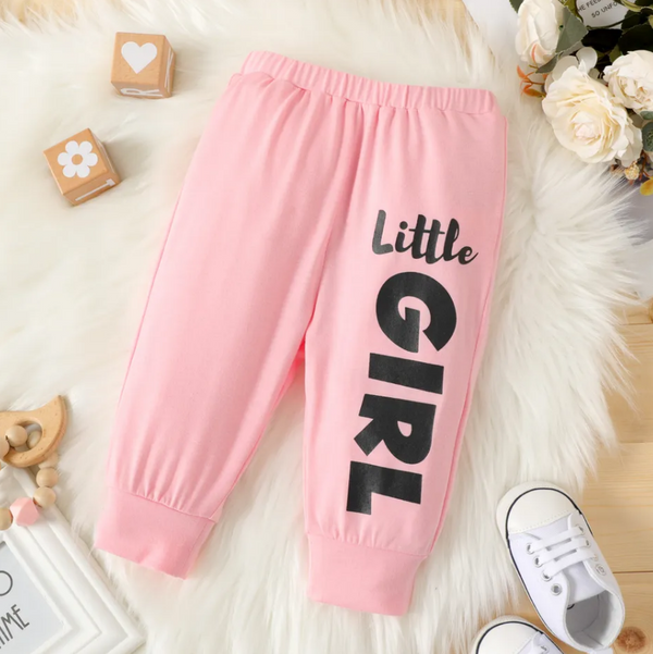 Little Girl Trouser ( Pink ) - S