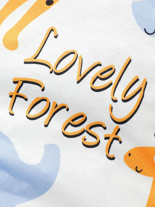 Lovely Forest Animals Romper