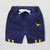 Mini Dino Embroidered Shorts NB