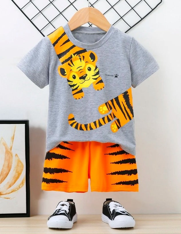 Mini Tiger Graphic Set – Funsies Garments