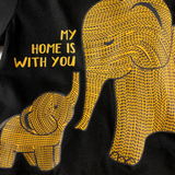My Home Is With You Elephant Graphic Set