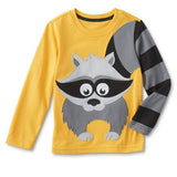 Raccoon Printed Tee - Funsies Garments