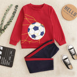 Football Tracksuit Red