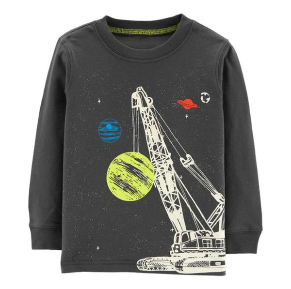 Space Excavator Graphic Tee