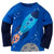 Space Rocket Graphic Tee Blue FS