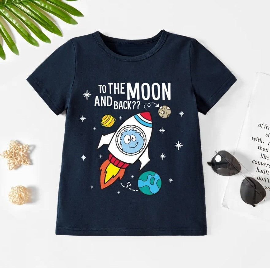 To The Moon And Back Graphic Tee